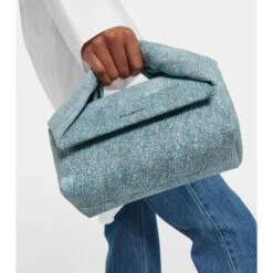 JW Anderson Twister Midi Leather Shoulder Bag