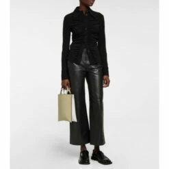 Proenza Schouler White Label Twin Small Leather Tote Bag -Proenza Schouler Discount Store unnamed file 139