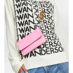 JW Anderson Leather Phone Pouch