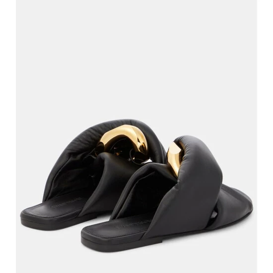 JW Anderson Chain Twist Leather Sandals 4 JW Anderson Chain Twist Leather Sandals - Image 2