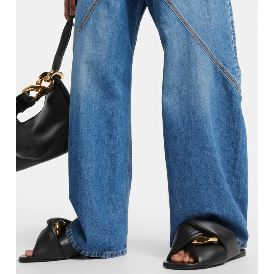 JW Anderson Chain Twist Leather Sandals 5 JW Anderson Chain Twist Leather Sandals - Image 3