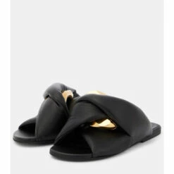 JW Anderson Chain Twist Leather Sandals 10 JW Anderson Chain Twist Leather Sandals -Proenza Schouler Discount Store unnamed file 171