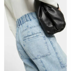 Proenza Schouler Chambray High-rise Cargo Jeans -Proenza Schouler Discount Store unnamed file 186