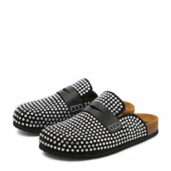 JW Anderson Crystal-embellished Suede Slippers -Proenza Schouler Discount Store unnamed file 195