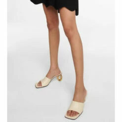 JW Anderson Chain-heel Leather Sandals -Proenza Schouler Discount Store unnamed file 240