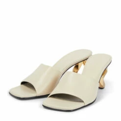 JW Anderson Chain-heel Leather Sandals -Proenza Schouler Discount Store unnamed file 241