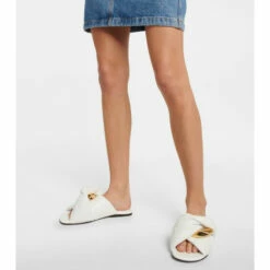 JW Anderson Chain Twist Leather Sandals -Proenza Schouler Discount Store unnamed file 25