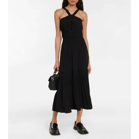 Proenza Schouler White Label Rayon-blend Midi Dress 3 Proenza Schouler White Label Rayon-blend Midi Dress