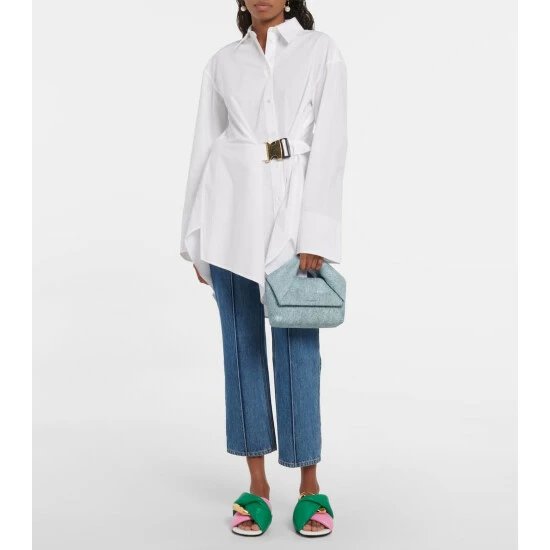 JW Anderson Chain Twist Leather Sandals 3 JW Anderson Chain Twist Leather Sandals