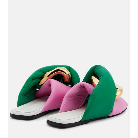 JW Anderson Chain Twist Leather Sandals 4 JW Anderson Chain Twist Leather Sandals - Image 2