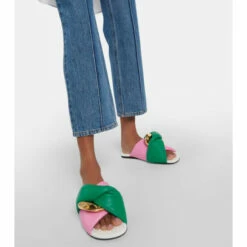 JW Anderson Chain Twist Leather Sandals 9 JW Anderson Chain Twist Leather Sandals -Proenza Schouler Discount Store unnamed file 273