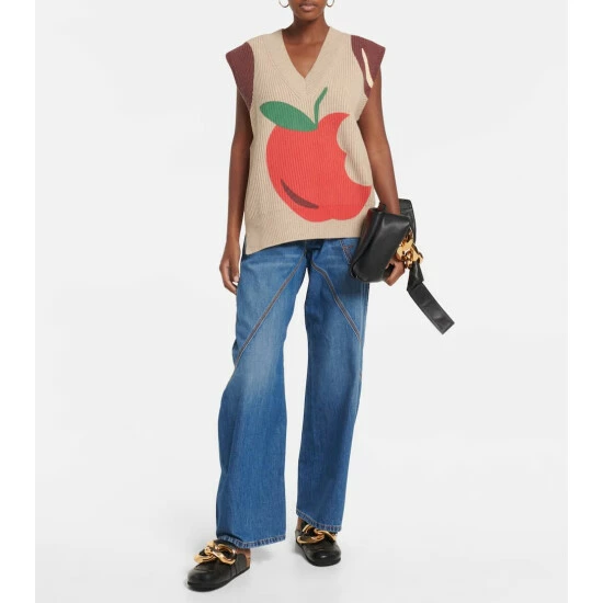 JW Anderson Sleeveless Wool Sweater 3 JW Anderson Sleeveless Wool Sweater