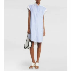 JW Anderson Cotton Shirt Minidress