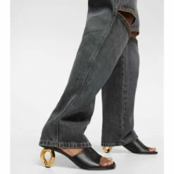 JW Anderson Chain Leather Mules -Proenza Schouler Discount Store unnamed file 34