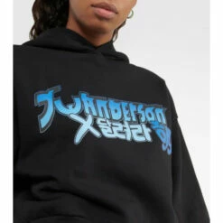 JW Anderson X Run Hany Printed Cotton Hoodie -Proenza Schouler Discount Store unnamed file 379