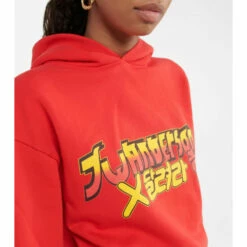 JW Anderson X Run Hany Printed Cotton Hoodie -Proenza Schouler Discount Store unnamed file 384