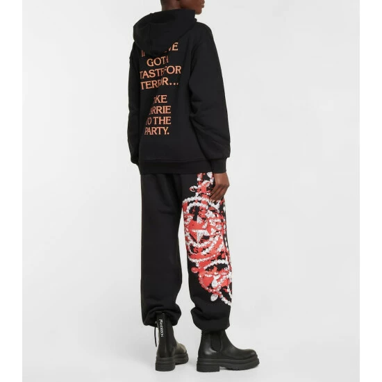 JW Anderson Printed Cotton Jersey Hoodie 4 JW Anderson Printed Cotton Jersey Hoodie - Image 2