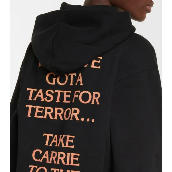 JW Anderson Printed Cotton Jersey Hoodie 6 JW Anderson Printed Cotton Jersey Hoodie - Image 4