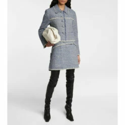 Proenza Schouler White Label Tweed Miniskirt