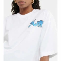 JW Anderson X Run Hany Logo Cotton T-shirt -Proenza Schouler Discount Store unnamed file 398