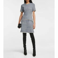 Proenza Schouler White Label Tweed Minidress