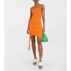 JW Anderson Deconstructed Asymmetrical Minidress