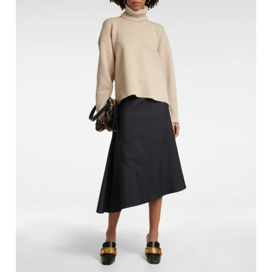 Proenza Schouler Turtleneck Cashmere-blend Sweater 3 Proenza Schouler Turtleneck Cashmere-blend Sweater