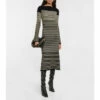 Proenza Schouler Striped Boat-neck Knit Midi Dress 1 Proenza Schouler Striped Boat-neck Knit Midi Dress -Proenza Schouler Discount Store unnamed file 457
