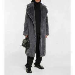 Proenza Schouler White Label Belted Faux Fur Coat 11 Proenza Schouler White Label Belted Faux Fur Coat -Proenza Schouler Discount Store unnamed file 474