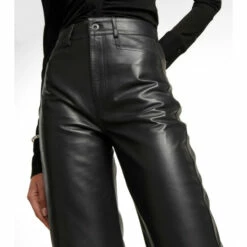 Proenza Schouler White Label High-rise Leather Pants -Proenza Schouler Discount Store unnamed file 489