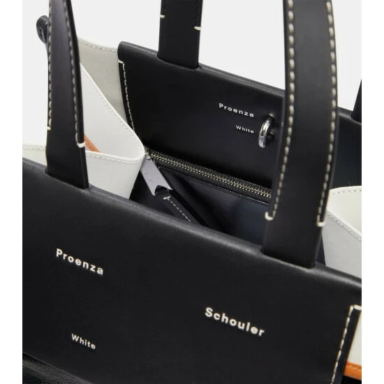 Proenza Schouler White Label Morris Large Coated Canvas Tote 4 Proenza Schouler White Label Morris Large Coated Canvas Tote - Image 2