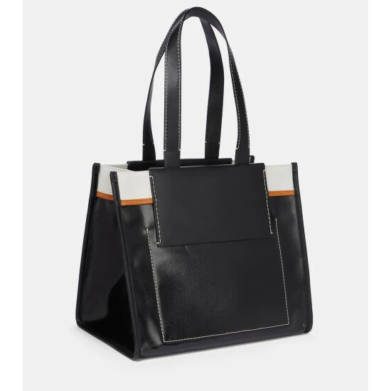 Proenza Schouler White Label Morris Large Coated Canvas Tote 5 Proenza Schouler White Label Morris Large Coated Canvas Tote - Image 3