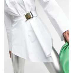 JW Anderson Gathered Cotton Poplin Shirt -Proenza Schouler Discount Store unnamed file 504