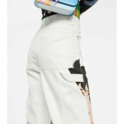 JW Anderson X Run Hany Print Straight-leg Jeans -Proenza Schouler Discount Store unnamed file 513