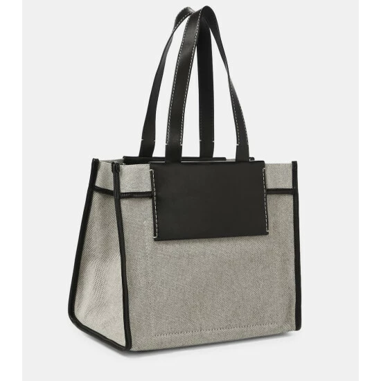 Proenza Schouler White Label Morris Large Canvas Tote 5 Proenza Schouler White Label Morris Large Canvas Tote - Image 3