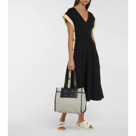 Proenza Schouler White Label Morris Large Canvas Tote 6 Proenza Schouler White Label Morris Large Canvas Tote - Image 4