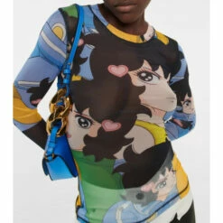 JW Anderson X Run Hany Print Mesh Top -Proenza Schouler Discount Store unnamed file 562