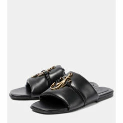 JW Anderson Anchor Leather Sandals -Proenza Schouler Discount Store unnamed file 569