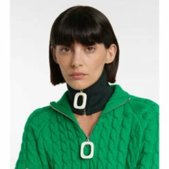 JW Anderson Wool Logo Jacquard Neckband