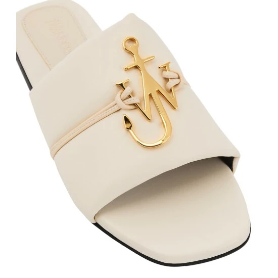 JW Anderson Anchor Leather Slides 7 JW Anderson Anchor Leather Slides - Image 5