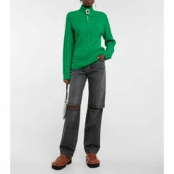 JW Anderson Bumper Leather Platform Loafers