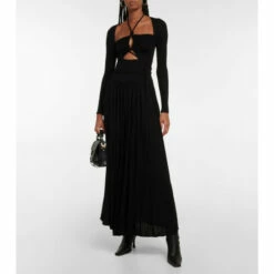 Proenza Schouler Cutout Jersey Maxi Dress