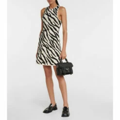 Proenza Schouler White Label Zebra-print Minidress
