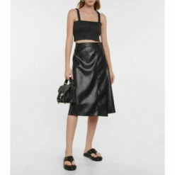 Proenza Schouler Pipe Leather Thong Sandals