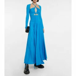 Proenza Schouler Cutout Jersey Maxi Dress