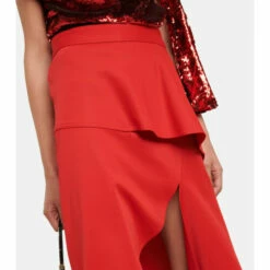 JW Anderson Asymmetric Peplum Midi Skirt 8 JW Anderson Asymmetric Peplum Midi Skirt -Proenza Schouler Discount Store unnamed file 765