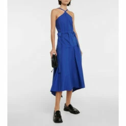 Proenza Schouler Cotton-blend Poplin Midi Dress