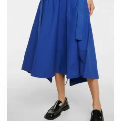 Proenza Schouler Cotton-blend Poplin Midi Dress -Proenza Schouler Discount Store unnamed file 791