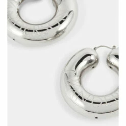 JW Anderson Logo Hoop Earrings -Proenza Schouler Discount Store unnamed file 811
