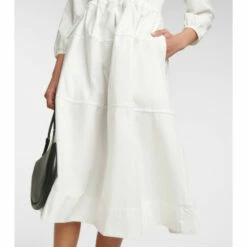 Proenza Schouler White Label Cotton Poplin Midi Dress 9 Proenza Schouler White Label Cotton Poplin Midi Dress -Proenza Schouler Discount Store unnamed file 82